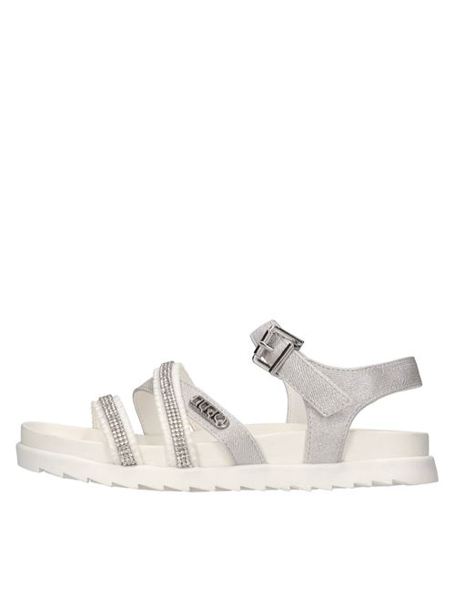  LIU JO | NORA 925 LAMINATED DENIMARGENTO